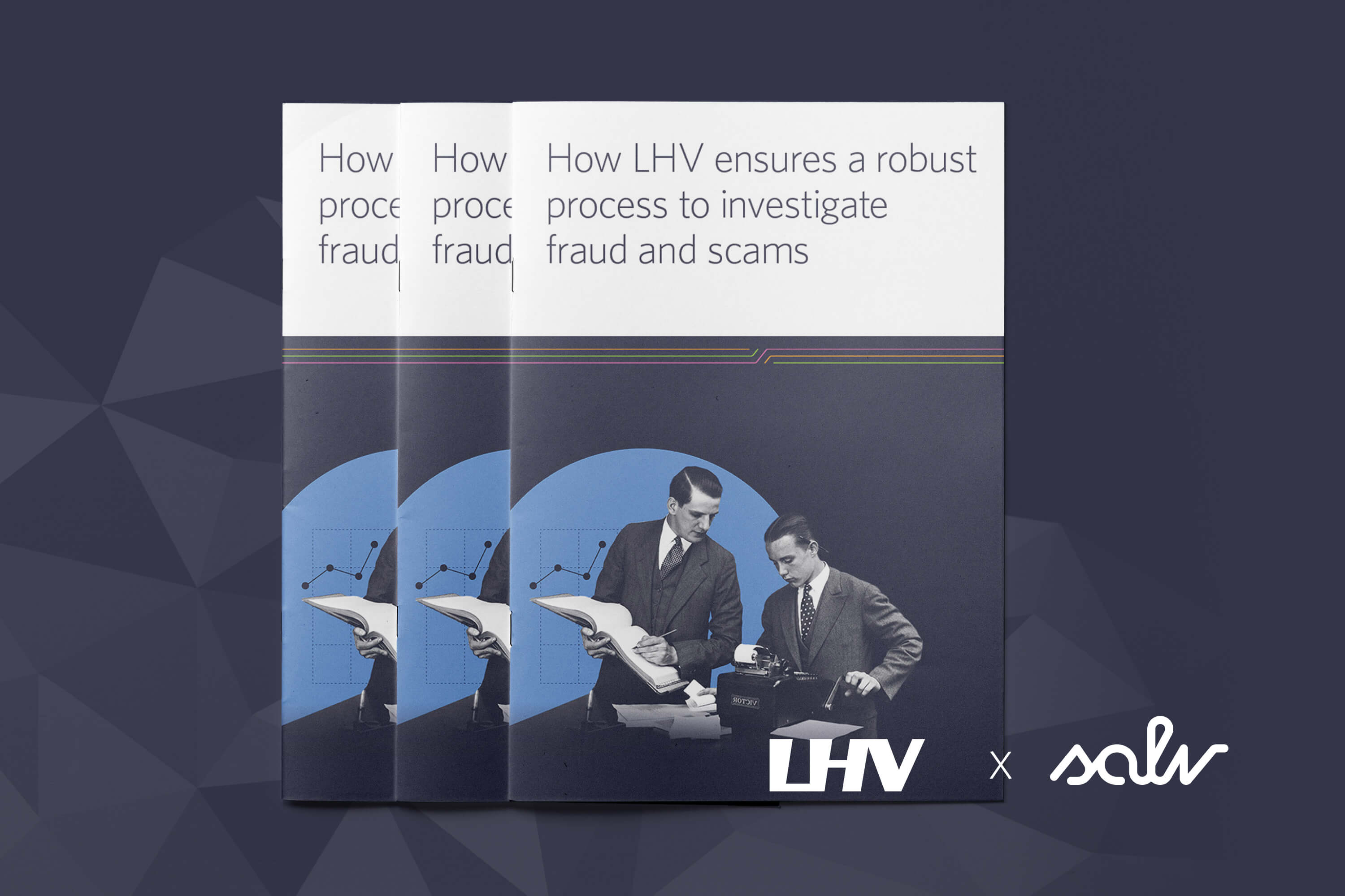 Brochures mockup of the LHV case study